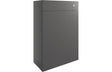 Prystine Visalia WC Unit 600mm - Onyx Grey Gloss - PRIS2782