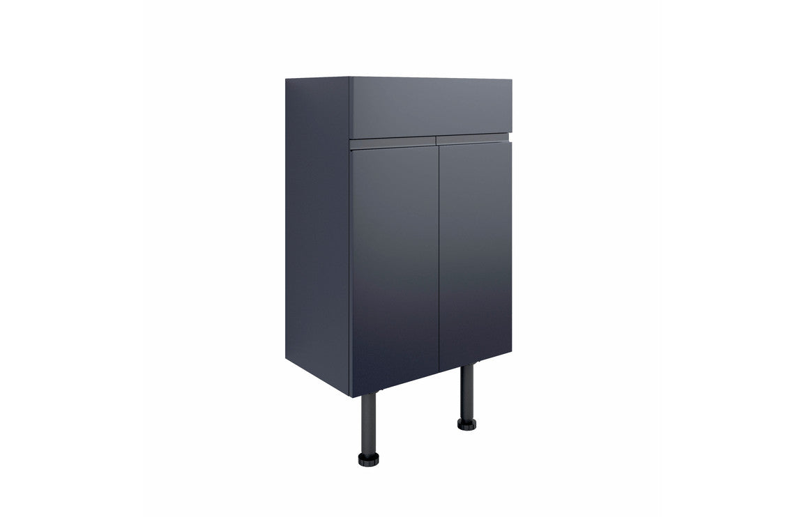 Prystine Visalia Basin Unit 500mm - Matt Indigo Blue  - PRIS105441