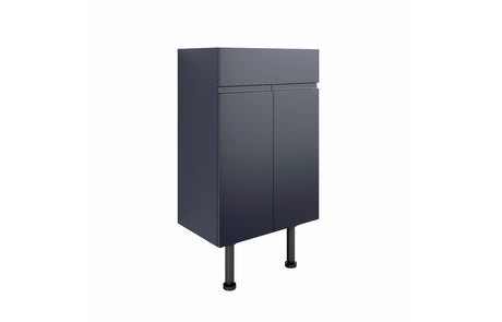 Prystine Visalia Basin Unit 500mm - Matt Indigo Blue  - PRIS105441