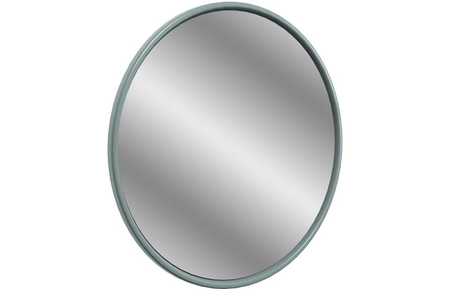 Prystine Mesquite Round Mirror 550 x 550mm - Sea Green Ash - PRIS103722