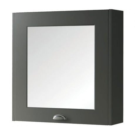 Kartell Astley Mirror Cabinet 600mm - Matt Grey - FUR524AS
