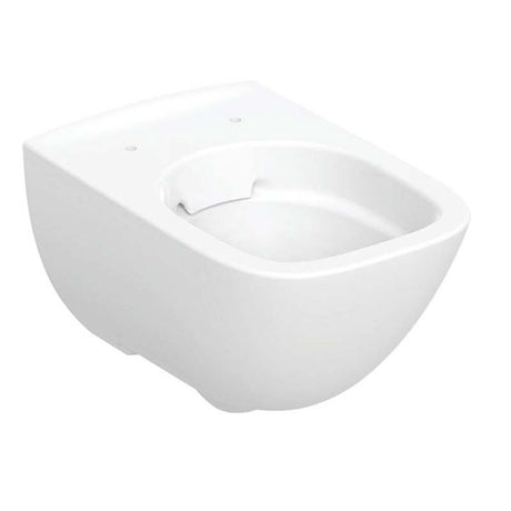 Geberit Selnova Square Wall Hung Pan - Rimless - 515mm Projection - 502.726.00.1 - TAP 'N' SHOWER
