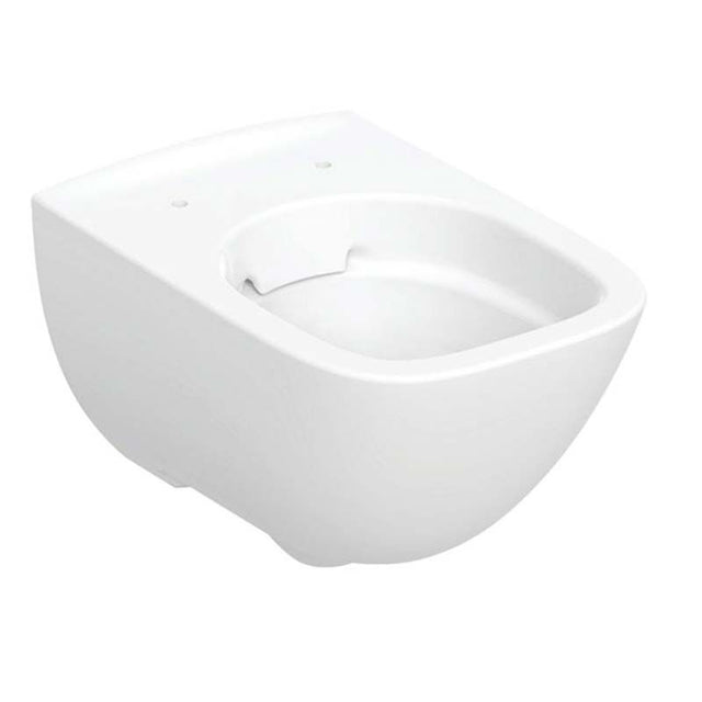 Geberit Selnova Square Wall Hung Pan - Rimless - 515mm Projection - 502.726.00.1 - TAP 'N' SHOWER