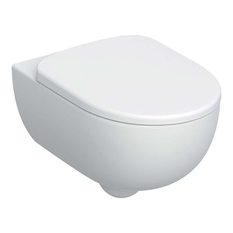 Geberit Selnova Rimless Toilet Pack Quick Release Wall Hung Pan - White - 502.793.00.1 - TAP 'N' SHOWER