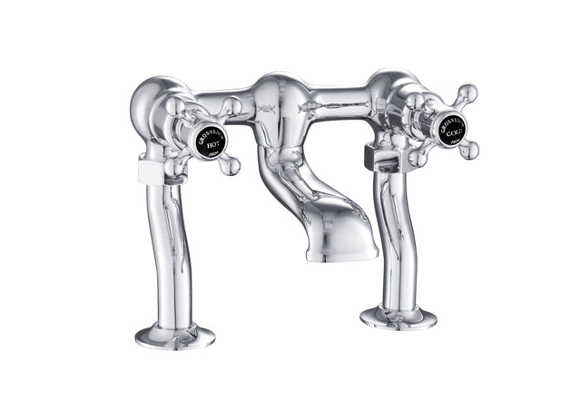 JTP Deck Mounted Bath Filler - Chrome - GB76223