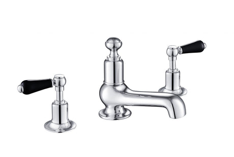 JTP Grosvenor Lever 3 Hole Basin Mixer - Chrome - GB85193