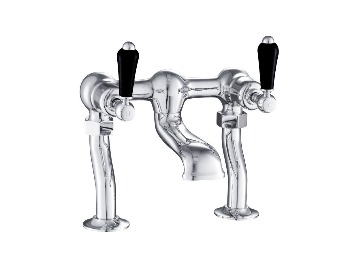JTP Deck Mounted Bath Filler - Chrome - GB85223