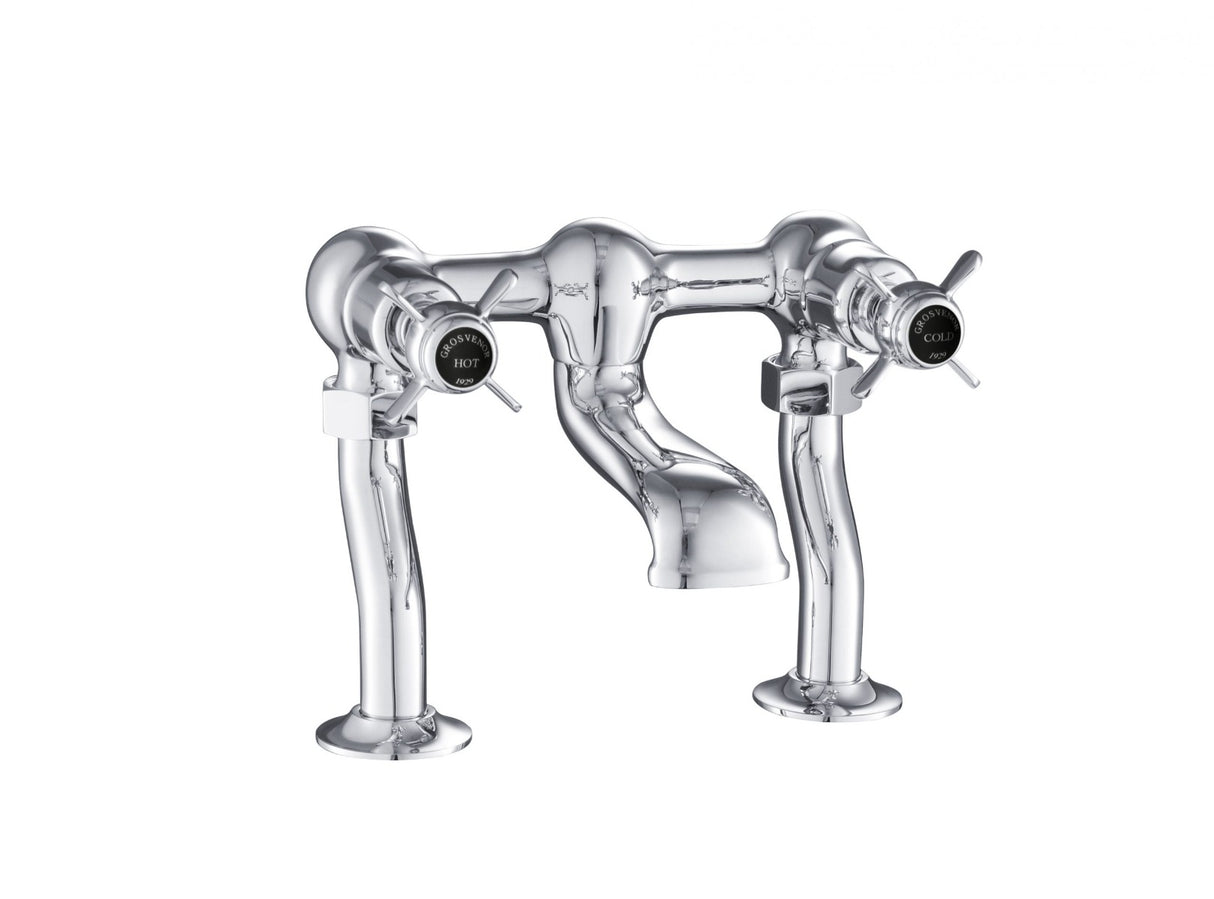JTP Deck Mounted Bath Filler - Chrome - GB98223