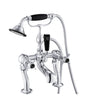JTP Deck Mounted Bath Shower Mixer with Kit - Chrome - GB98275 - TAP 'N' SHOWER