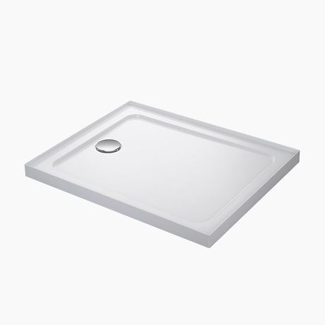 Mira Flight Low Low Shower Tray With 4 Upstands And Waste 1000 X 760mm - White 1.1697.500.WH