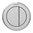 Geberit Type 10 Pnuematic Dual Flush Button Furniture Actuator - Matt Chrome - 116.057.JQ.1 - TAP 'N' SHOWER