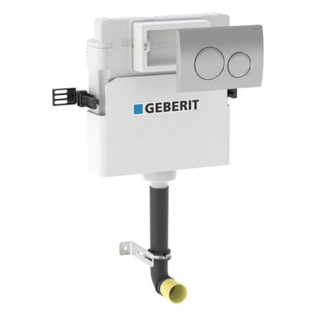 Geberit Delta H Concealed Cistern with Delta20 Dual Flush Plate 450mm - 109.103.21.2