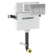 Geberit Delta Concealed Cistern 120mm with Delta30 Flushplate - White - 109.104.21.2 - TAP 'N' SHOWER