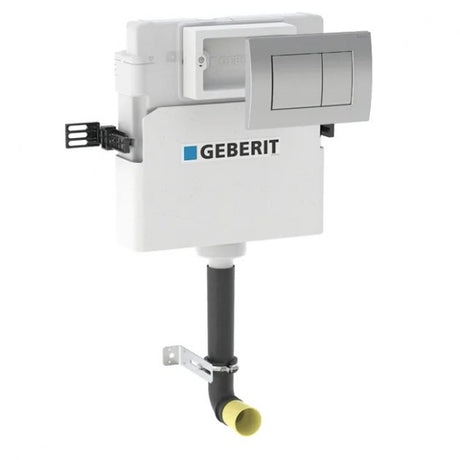 Geberit Delta Concealed Cistern 120mm with Delta30 Flushplate - White - 109.104.21.2