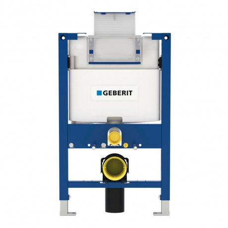 Geberit Duofix 820mm Wall Hung WC Toilet Frame With 120mm Omega Cistern - Blue - 111.004.00.3