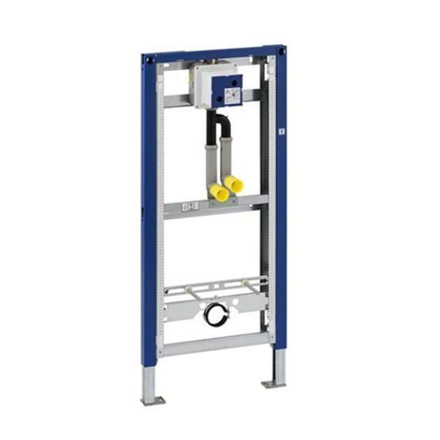 Geberit Duofix Contemporary Frame for Urinal With Pipe Interrupter - 1