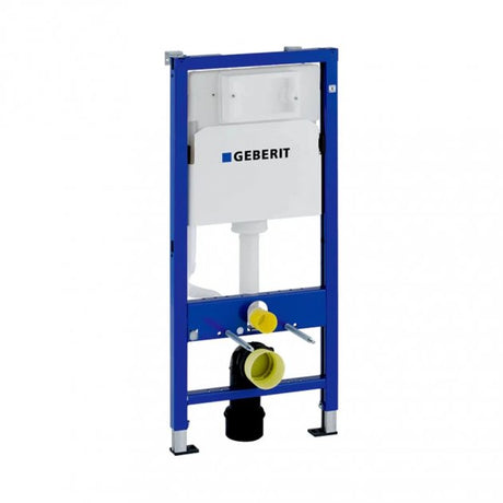 Geberit Duoflix Modern Wall Hung Toilet Frame with Delta Concealed Cistern 500mm Wide x 1120mm High - Blue - 458.132.00.1
