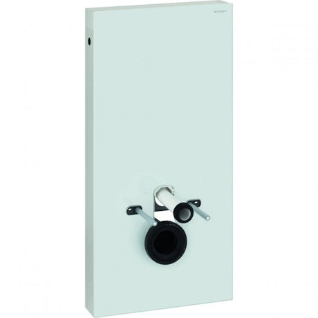 Geberit Monolith Modern Back to Wall Toilet Frame for Wall Hung WC 1010mm High - White - 131.021.SI.5