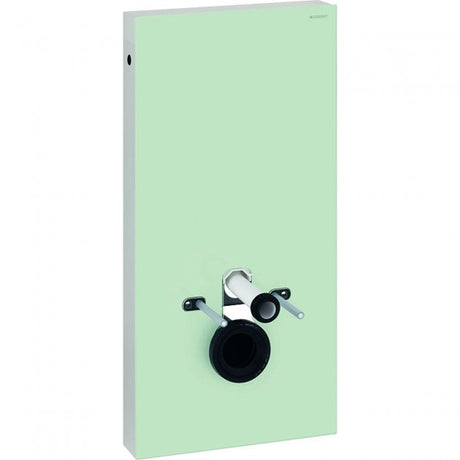Geberit Monolith Modern Back to Wall Toilet Frame for Wall Hung WC 1010mm High - Mint - 131.021.SL.5