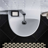 Geberit Selnova 1 Tap Hole Cloakroom Basin 360mm - White - 501.406.00.6 - TAP 'N' SHOWER