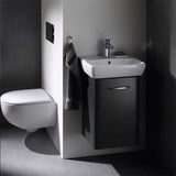 Geberit Selnova 1 Tap Hole Square Cloakroom Basin 450mm - White - 501.473.00.6 - TAP 'N' SHOWER