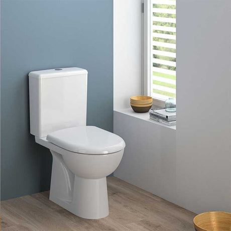 Geberit Selnova Close Coupled Pan - White - 501.040.00.6 - TAP 'N' SHOWER