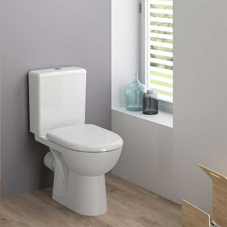 Geberit Selnova Close Coupled Pan - White - 501.041.00.6 - TAP 'N' SHOWER