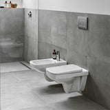 Geberit Selnova Square Rimless Wall - Hung WC Pan - White - 501.458.00.7 - TAP 'N' SHOWER