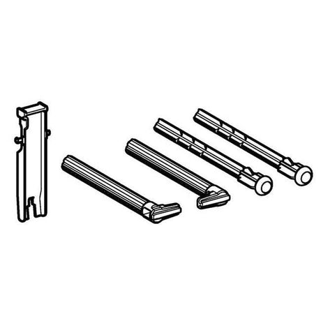 Geberit Push/Distance Rod Set for Sigma Dual Flush Plate - 241.874.00.