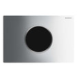 Geberit Sigma10 Modern Mains Operated and Touchless Flush Plate - Chro