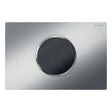 Geberit Sigma10 Battery-Operated Touchless Anti-Vandal Dual Flush Plate - Brushed Steel - 115.909.SN.6