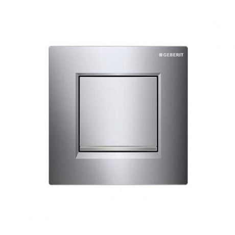 Geberit Sigma30 Modern Square Urinal Flush Pneumatic - Chrome - 116.017.KH.1