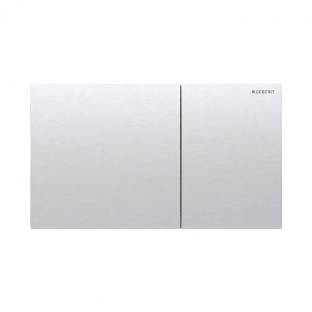 Geberit Sigma70 Dual Flush Plate - Brushed Stainless Steel - 115.622.FW.1