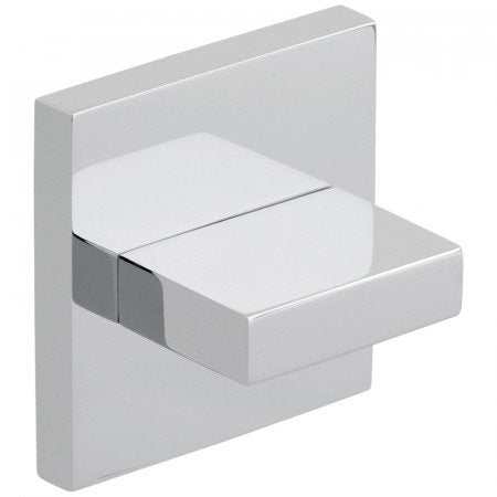 Vado Geo 3/4" chrome concealed stop valve wall mounted with modern square design