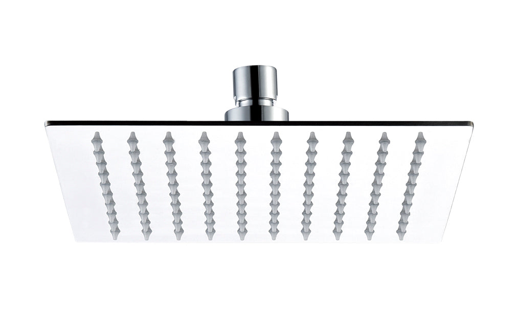 JTP Square Ultra-thin 300mm Overhead Shower - Chrome - GLS300