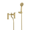 Britton Greenwich 2TH Bath Shower Mixer - Brushed Brass - GRE.113BB