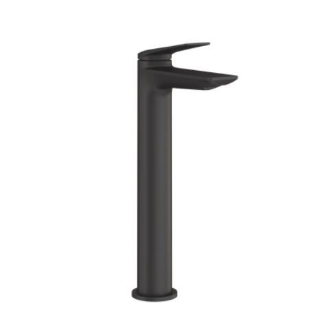 Britton Greenwich Tall Mono Basin Mixer - Matt Black - GRE.112MB