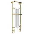 JTP Grosvenor Antique Brass Traditional Heated Towel Radiator 1500 x 5