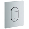 Grohe Arena Cosmopolitan Matt Chrome Dual Flush Plate - 38844P00