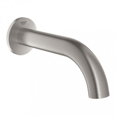 Grohe Atrio Modern Wall Mounted Bath Spout- Supersteel - 13139DC3