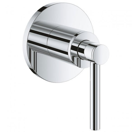 Grohe Atrio Wall Mounted Concealed Stop Valve Trim with Lever Handles - Chrome - 19088003