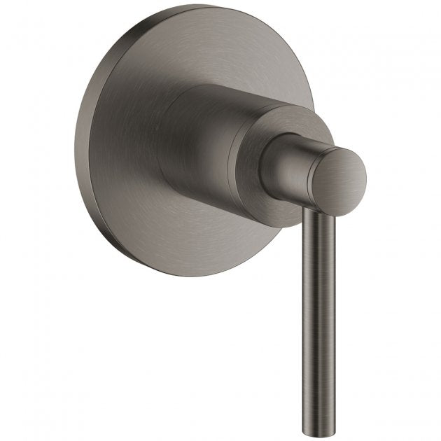 Grohe Atrio Wall Mounted Lever Handles Concealed Stop Valve Trim - Brushed Hard Graphite - 19088AL3