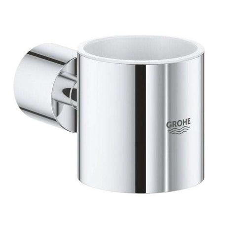 Grohe Atrio Bathroom Wall Mounted Glass Holder - Chrome - 40304003