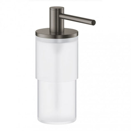 Grohe Atrio Modern Wall Mounted Soap Dispenser - Brushed Hard Graphite - 40306AL3