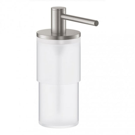 Grohe Atrio Modern Wall Mounted Soap Dispenser - Supersteel - 40306DC3
