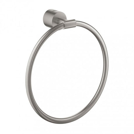 Grohe Atrio Wall Mounted Round Towel Ring - Supersteel - 40307DC3