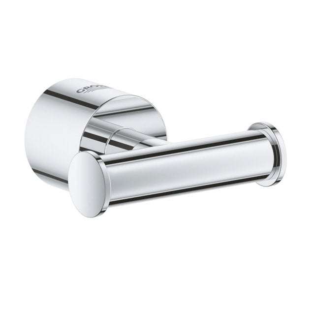 Grohe Atrio Modern Bathroom Robe Hook - Chrome - 40312003