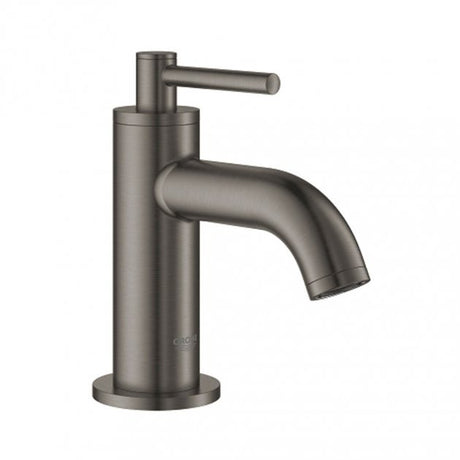 Grohe Atrio Modern Lever Handles XS-Size Basin Deck Mounted Tap - Brushed Hard Graphite - 20021AL3