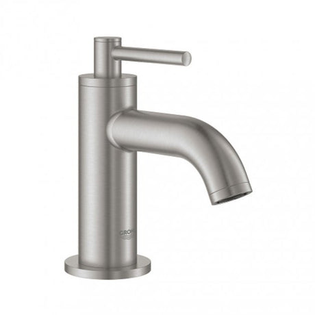 Grohe Atrio Deck Mounted Lever Handles XS-Size Basin Tap - Supersteel - 20021DC3