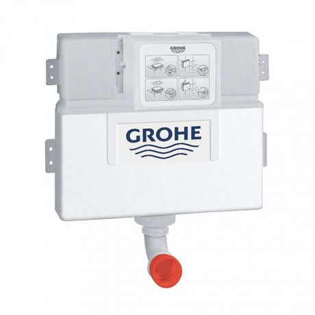 Grohe Dual Flush 6/3 Litre Wall Mounted Concealed Cistern - White - 38422000